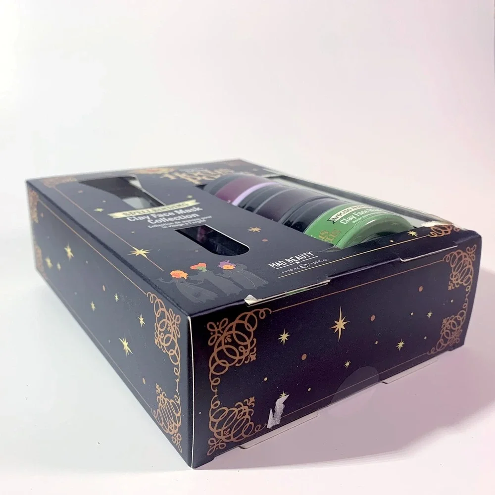 Disney Hocus Pocus Spellbinding‎ 3x Clay Face Mask Collection w/ Applicator